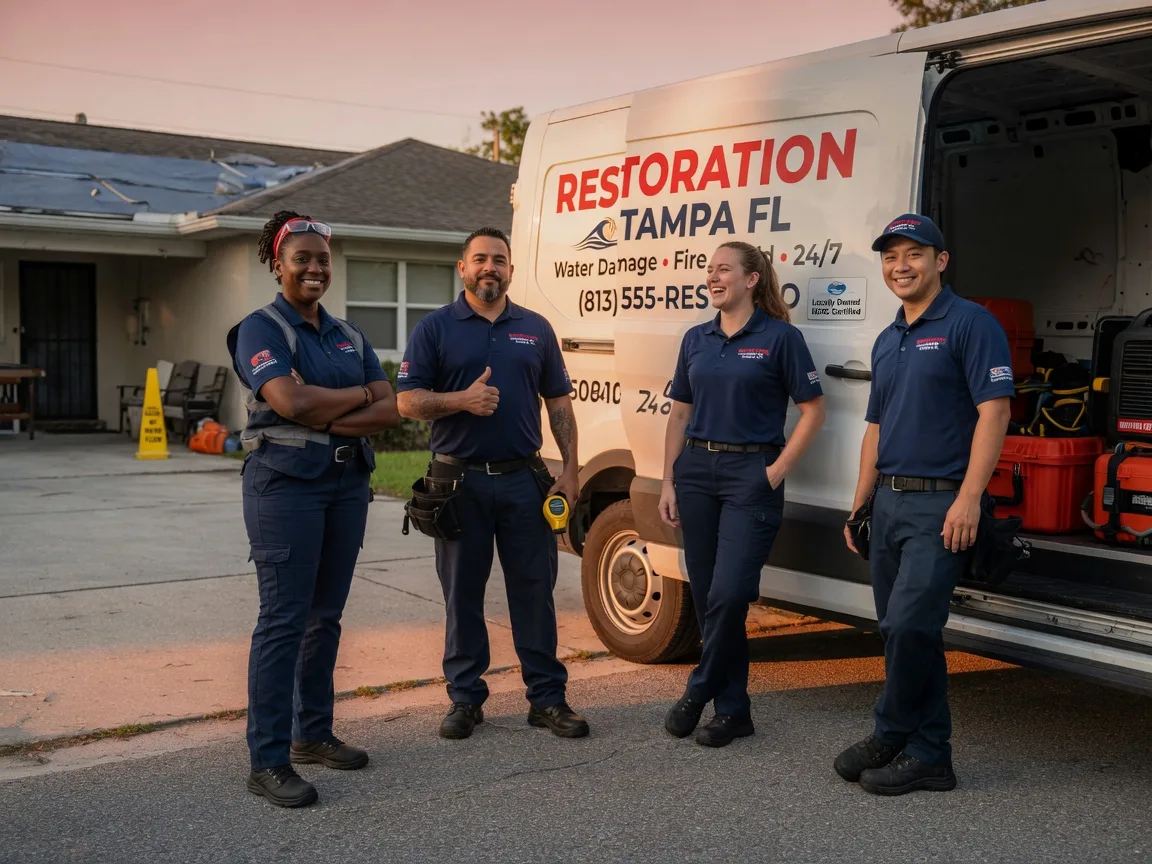 Water Damage Restoration company in Bruce, MS